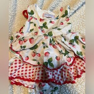 Sweet Honey Strawberry Dress